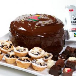 Rocky road, 12 Christmas Mince Pies, $55.00 Chocolate Cake